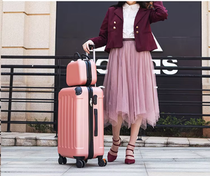 Vente en gros de 20 pouces extensible en <span class=keywords><strong>polycarbonate</strong></span> chariot de voyage bagages ABS ensembles de valises de <span class=keywords><strong>cabine</strong></span> 2025 aluminium ABS matériau principal - Product Image 5