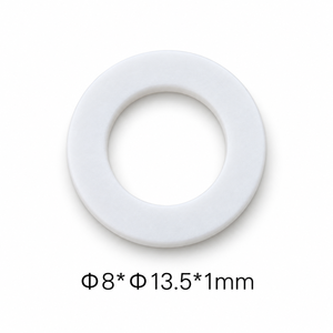 Entretoise isolante en céramique d'alumine Al2O3 haute pureté 95% 99% M3 M4 M5 M6 M8 M10 M12, joint plat en céramique résistant à la chaleur - Product Image 2
