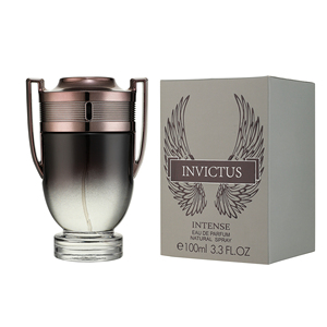 Invictus Intense Eau De Parfum 100ml Spray Naturale Profumo da Uomo Fragranza Legnosa Stile Lussuoso - Product Image 1