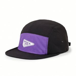 Manufacture Custom Flat Bill Snapback Cap Sports Running Camp Cap 7 Panel Custom Print Logo Baseball Cap - Product Image 5