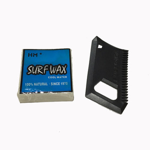 Kit de cire de surf Hm - Cire pour eaux froides, tropicales, chaudes et fraîches avec peigne à cire - 5 pièces en résine pour le surf en mer - Product Image 4