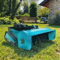 Moteur Diesel haute puissance 0 tour tondeuse à gazon petit Robot fabrication Diesel télécommande tondeuse à gazon pour l'agriculture