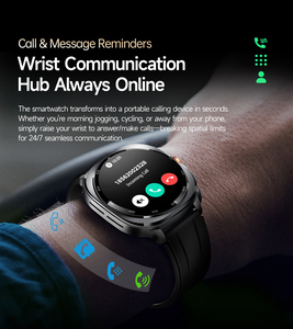 TS400 GPS traiettoria di posizionamento smartwatch Full Screen Touch 1.43 pollici AMOLED grande schermo ad alta risoluzione BT chiamata - Product Image 4