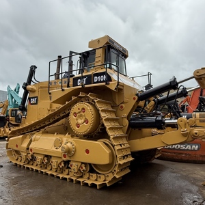 Caterpillar CAT D10N Bulldozer d'occasion original de 60 tonnes à vendre Pompe à roulement de moteur central en bon état - Product Image 4