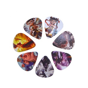 อุปกรณ์เสริมกีตาร์เบสขายส่ง ลายวงดนตรีร็อค แฟชั่น  ปิ๊กกีตาร์เซลลูลอยด์ ขนาด 0.46/0.71/0.96 มม. - Product Image 6