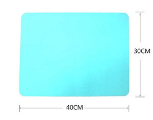 Napperons en silicone pour enfants 30cm*40cm*1mm, napperons de table en silicone couleur unie pour animaux de compagnie, tapis de tiroir créatifs en silicone - Product Image 3