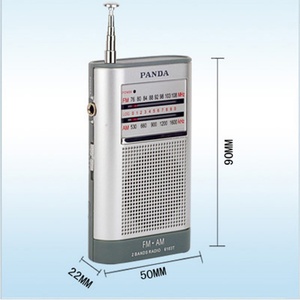 Radio Portátil Original Marca Panda, Estilo Retro Vintage, AM FM de 2 Bandas, Mini Receptor de Radio - Product Image 6