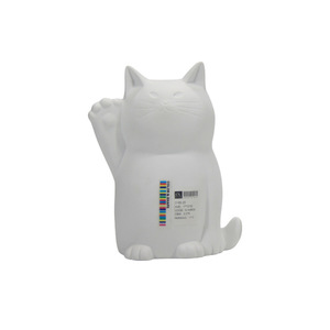 Đèn Bàn Hình Mèo Dễ Thương Đèn Ngủ Hình Động Vật Dễ Thương Biểu Tượng Tùy Chỉnh Đèn Bàn Thủ Công Bằng Gốm Hình Mèo Mờ - Product Image 6