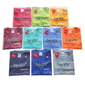 Camiseta de colores lisos de buena calidad de fábrica para hombre, camiseta de poliéster 220 gramos 100%, camiseta de sensación de algodón, espacios en blanco para impresión por sublimación - Product Image 2