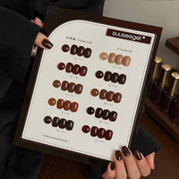 SUUSEEGEL 2026 Nouvelle Collection de Gels à Ongles Marron 10 Couleurs – Gel UV de Haute Qualité, Tendance et Non Toxique pour Salons de Manucure – Vente en Gros ODM/OEM