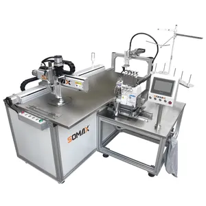 Vendas quentes Somax SM-21SM Máquina de costura automática de tricô com cabeça de chapéu Máquinas de vestuário Fábrica