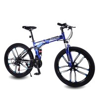 Vélo de montagne pliable au prix d'usine, vélos de montagne pour hommes/vélos de montagne pliables en acier au carbone/vélos de descente de 26 pouces et 29 pouces