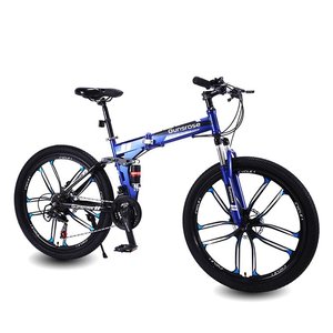 Vélo de montagne <span class=keywords><strong>pliable</strong></span> au prix d'usine, vélos de montagne pour hommes/vélos de montagne pliables en acier au carbone/vélos de descente de 26 pouces et 29 pouces - Product Image 6