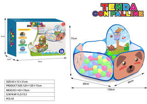 Portable enfants dinosaure tente de <span class=keywords><strong>camping</strong></span> en plein air <span class=keywords><strong>Camping</strong></span> aire de jeux Pop Up bébé cadeau enfants jouer tente piscine à balles - Product Image 3