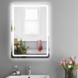 Espejo <span class=keywords><strong>de</strong></span> <span class=keywords><strong>Baño</strong></span> Rectangular con Retroiluminación LED, Espejo <span class=keywords><strong>de</strong></span> Vanidad Inteligente <span class=keywords><strong>de</strong></span> Pared con Función Antivaho y Pantalla <span class=keywords><strong>de</strong></span> Tiempo - Product Image 6