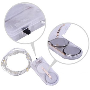 Cổ Tích Chuỗi Đèn Cr2032 Pin Hoạt Động Mini <span class=keywords><strong>LED</strong></span> Đầy Sao Đèn Chuỗi Cho Christmas1m 10Leds/2M 20Leds/3M 30Leds - Product Image 5