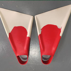 Training Fins, Silicone Swimming <b>Flippers</b> for Stronger, Faster Kick with Greater Propulsion, Unisex Swimming Finsfor Adults - Product Image 1