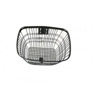 Panier de vélo en acier noir, support de guidon, panier avant pliable pour accessoires de vélo d'étudiant QT-54699 - Product Image 5