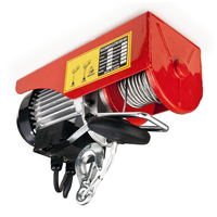 Outils de levage de cargaison, mini palan électrique HSZ, élingue à chaîne, câble en acier allié, capacité de 1,5 tonne, 1 an de garantie