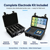 Analyseur de qualité de l'eau portable multiparamètres pH ORP EC DO TDS, analyseur d'eau haute précision