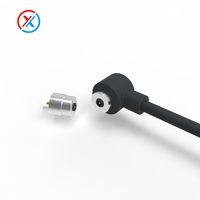 Connecteur magnétique Pogo Pin 2P 12V 1A Mâle Femelle Étanche DC Alimentation par Câble Magnétique Pogo Pin à Ressort