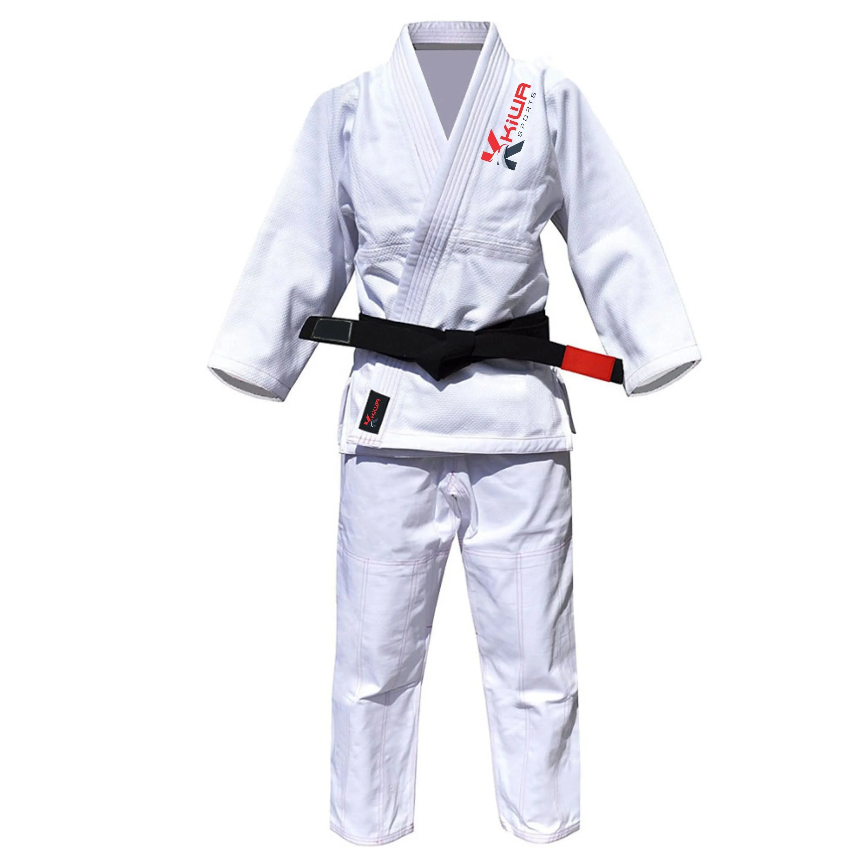 Weiße Judo-Uniform nach Maß Kiwa Sports