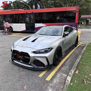 Parachoques delantero de fibra de carbono seco SPC M3 <span class=keywords><strong>M4</strong></span> para <span class=keywords><strong>BMW</strong></span> G80 G82 G83 Kit de cuerpo de fibra de carbono seco para <span class=keywords><strong>BMW</strong></span> M3 <span class=keywords><strong>M4</strong></span> <span class=keywords><strong>2021</strong></span> + - Product Image 5