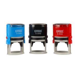 Многоцелевые штампы для офисных штампов O-3045 компании используют персонализированные овальные штампы «полученные наличными», пластиковые резиновые штампы для самостоятельного окрашивания - Product Image 4