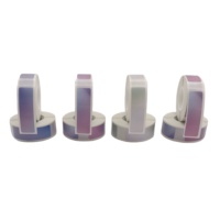 Étiquettes autocollantes thermiques directes personnalisables de haute qualité, 180 pièces, 12 mm * 40 mm, écologiques, durables, rouleaux d'étiquettes brillantes