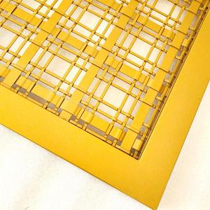 Panneau en treillis métallique décoratif en acier inoxydable à motif personnalisé, résistant à la rouille, maille tissée architecturale pour mur intérieur de luxe - Product Image 4