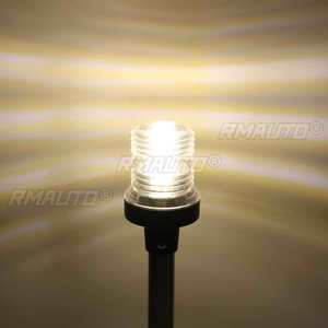 Feu de navigation LED rabattable pour yacht, bateau, feu d'ancre de coque 12-24V, signalisation marine Pactrade pour bateau à voile - Product Image 3