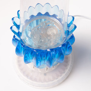 Projecteur Lampe Scène Miniature Effet Lumineux Rêveur Décoration Colorée Hôtel KTV Jet d'Eau Boule Magique Forme Lotus - Product Image 5