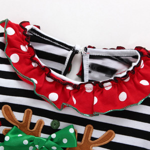 Ropa Navideña para Niños, Pantalones Deportivos de Santa Claus, Traje de Falda para Niñas, Exportación al por Mayor desde Guangzhou - Product Image 3