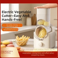 Najoo Trancheuse à légumes électrique multifonctionnelle automatique, râpe à pommes de terre, outil de découpe pour les usines de transformation de viande, garantie de 5 ans
