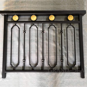 Fancy Gỗ Màu Nội Thất Cầu Thang Lan Can Với Tùy Chỉnh Có Thể Có Sẵn Cho Glasgow - Product Image 2