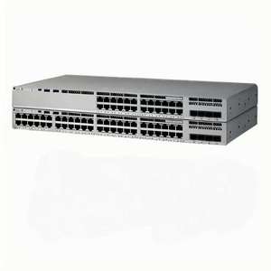 Commutateur réseau d'entreprise 48 ports 10/100/1000 Mbps pour C9200-48T-E avec PoE, SNMP, QoS - Product Image 1