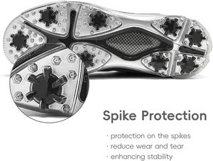 ULTIANT Golf <strong>Shoes</strong> Mens Waterproof Mesh Lining Spikeless Classic Professional Stability for Golf Training - Product Image 4