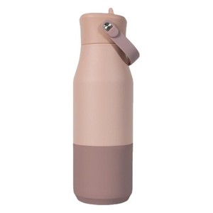 Food Container Set 304 Stainless Steel Insulated Cup With Detachable Handle Outdoor Use Pink Emerald Color Cylinder Shape - Product Image 5