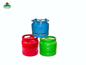 Wangchen 6kg thép <span class=keywords><strong>LPG</strong></span> Xi lanh khí 20bar áp lực 300 mét Đường kính ngoài cho cắm trại ở phía đông Châu Phi - Product Image 4