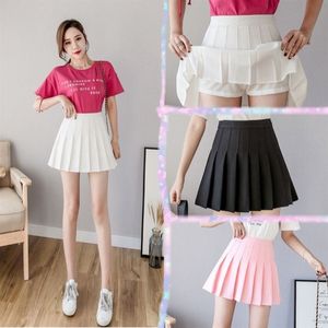 Jupe marron pour femmes, vêtements d'été 2024, jupe courte plissée noire à taille haute, style Harajuku coréen, pour uniforme scolaire - Product Image 2