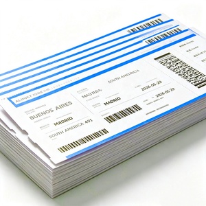 Étiquette de bagage personnalisable en carton, étiquette nominative <span class=keywords><strong>pour</strong></span> carte d'embarquement, accessoire de <span class=keywords><strong>valise</strong></span> de voyage - Product Image 1