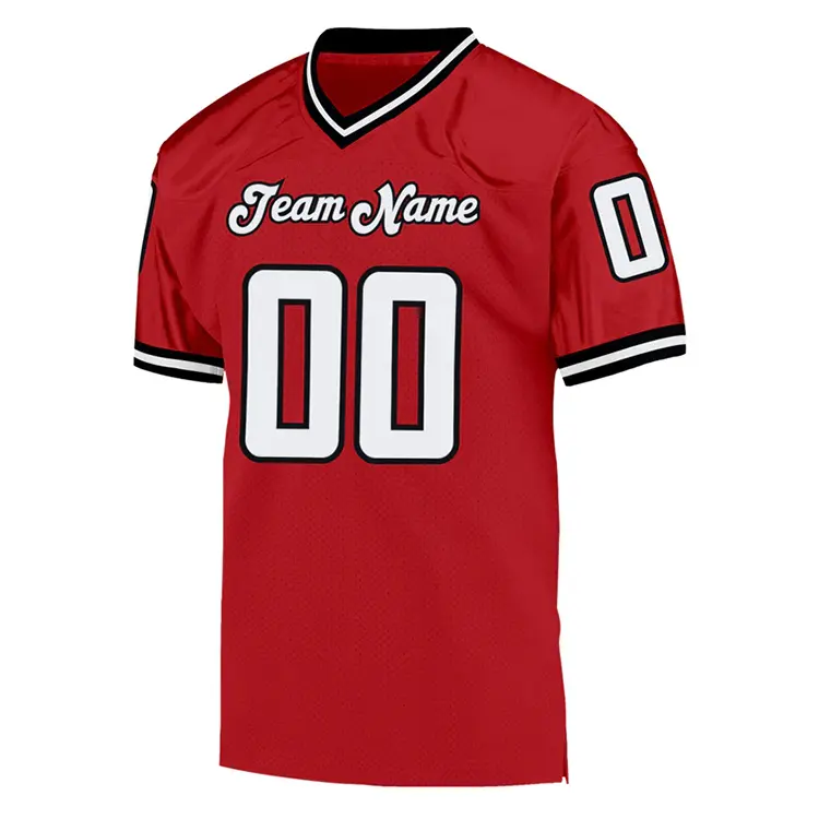 Benutzer definierte American Football Jersey Design gemacht Jugend Team Club Praxis American Football Shirt