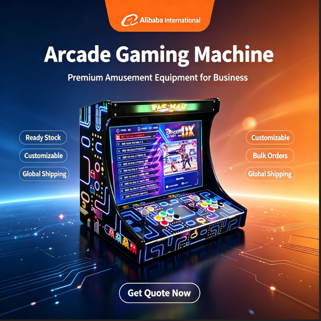 Hot Sale Bartop Arcade Cabinet Pandora Saga Multi Game2 Player Coin Operated Retro Tabletop Machine LED Marquee Factory Price
