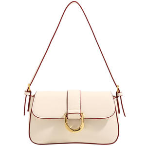 Sac d'épaule tendance pour femme, collection été 2025, avec fermeture éclair et design texturé, idéal pour l'automne - Product Image 6