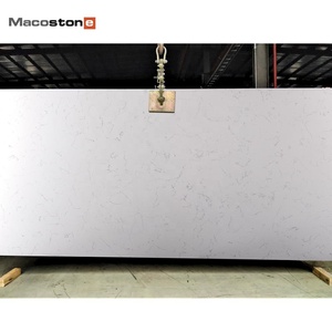 Giá Cả Cạnh Tranh Carrara Thạch Anh Ánh Sáng Màu Xám Tĩnh Mạch Trắng Thạch Anh Đá - Product Image 1