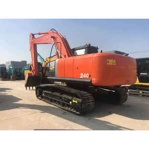 Scavatore a catena usato <span class=keywords><strong>HITACHI</strong></span> ZAXIS 240 240-3 originale 25ton 1.25CMB ISUZE motore cingolato escavatore vendita diretta a basso prezzo - Product Image 6