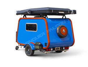 Usine personnalisée sur route Teardrop Camper Trailer Mobile Home RV pour voyage et <span class=keywords><strong>camping</strong></span> pour camions - Product Image 3