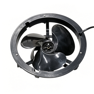 Ventilateur d'extraction circulaire silencieux 35W 450m³/h en verre pour bureau, salle de bain, maison - Product Image 3
