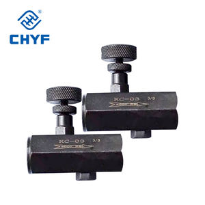 Çek valf KC-02 KC-03 KC-04 düz çek yağ basıncı akış azaltma kontrol vanası - Product Image 4