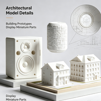 Modèles architecturaux imprimés en 3D, prototypes de bâtiments, miniatures de présentation et pièces d'échantillonnage personnalisées pour la conception et l'exposition